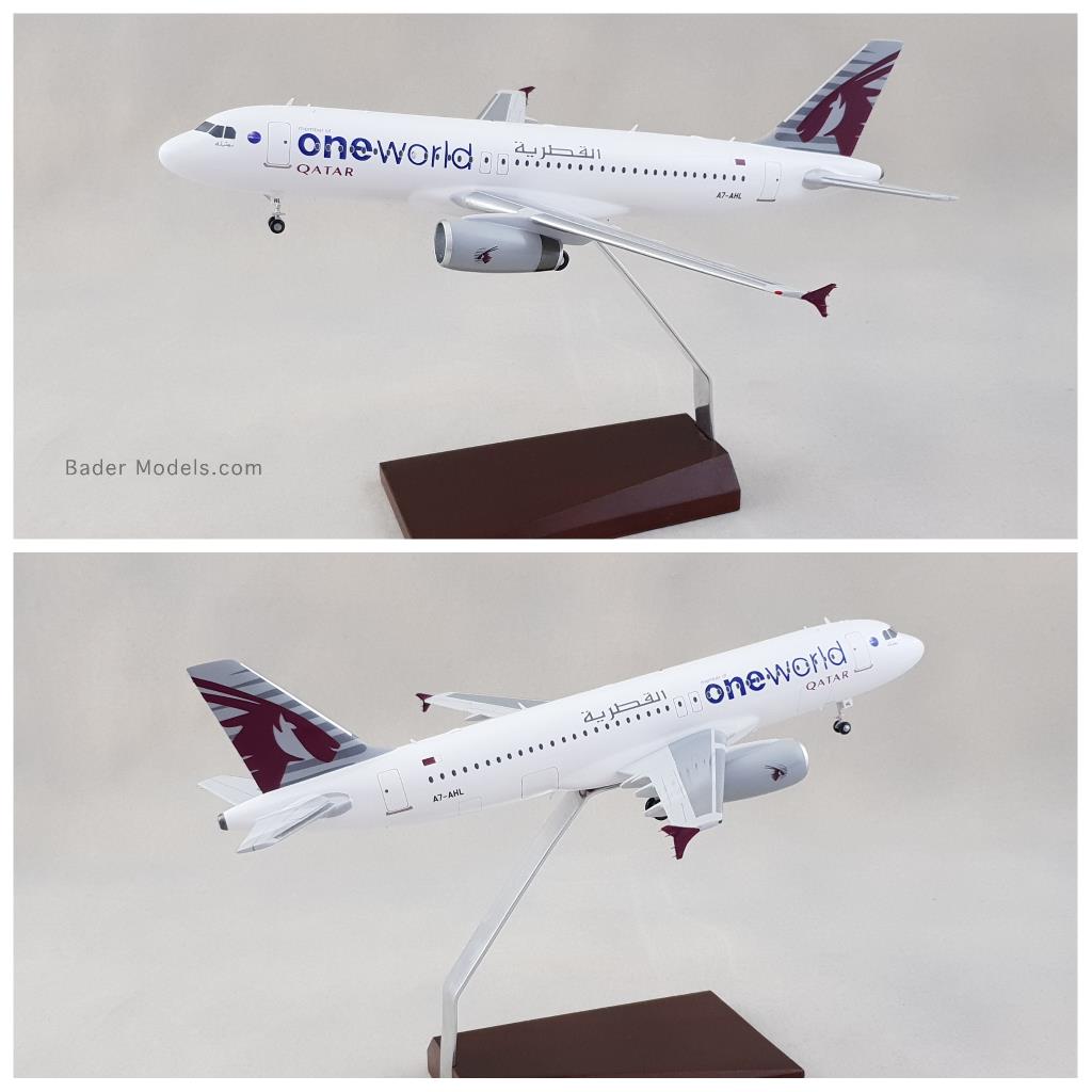 Qatar (One World) - A320 - (1:100)